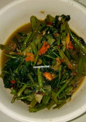 Foto resep Tumis kangkung pedas