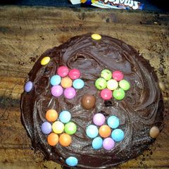 A picture of chocolate fudge cake :).