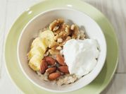 Gambar rolled oat yoghurt