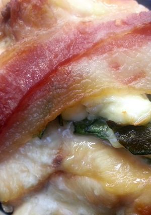 A picture of Bacon Wrapped/Cheese Stuffed Chicken Breast #2.