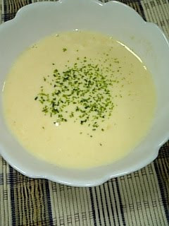 A picture of Corn Soup.