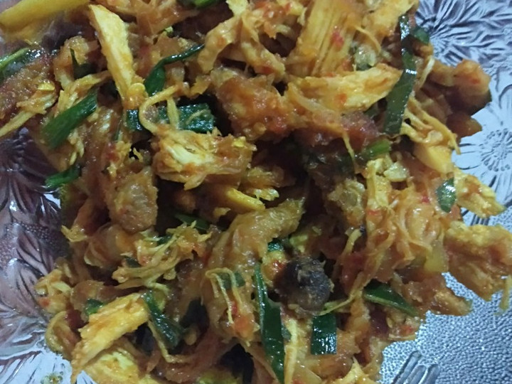 Langkah Mudah untuk Membuat Ayam suwir pedas manis Anti Gagal