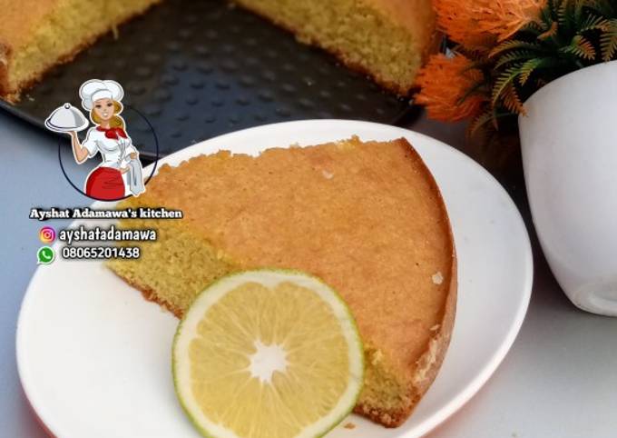 Recipe of Super Quick Orange cake
