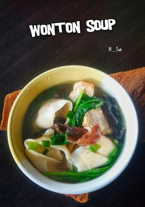 Foto resep 392. Wonton Soup