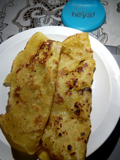 A picture of Eggless pancakes #4weekschallenge #wheatflourrecipecontest.
