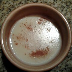 A picture of easy to make vanilla pudding.