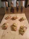 Broiled Basa Canapés