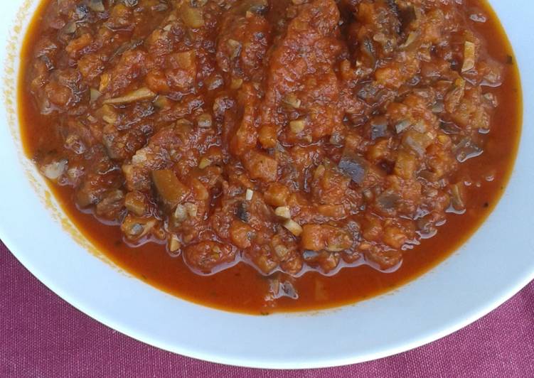Step-by-Step Guide to Prepare Homemade Vegetable bolognes sauce