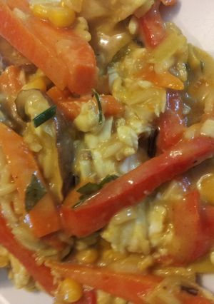 A picture of Veggie - Tilapia - Pan.