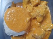 Una foto de pollo tikka