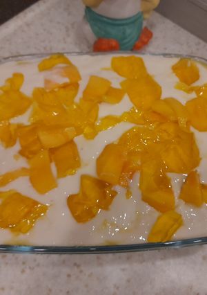 A picture of Mango Trifle.
