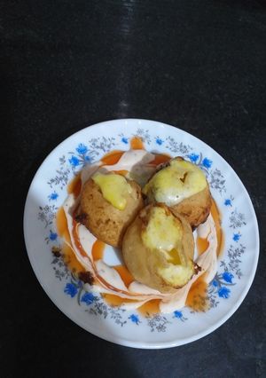 عکسی از دستور پنیر سوخاری