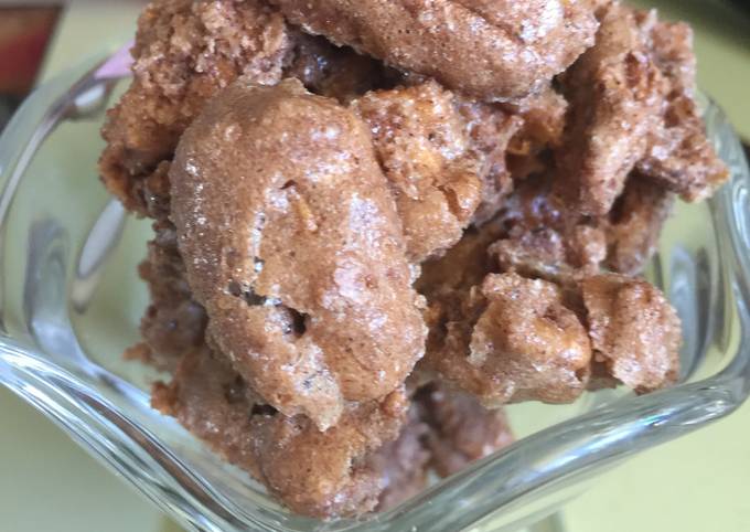 Cinnamon Sugar Candied Pecans