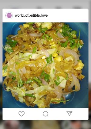 A picture of Chapati Noodles.