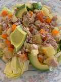 Ensalada de atún- merienda completa si buscas perder peso