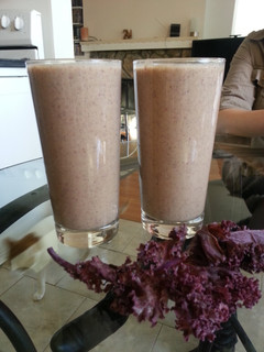 A picture of Banana Peach Smoothie.