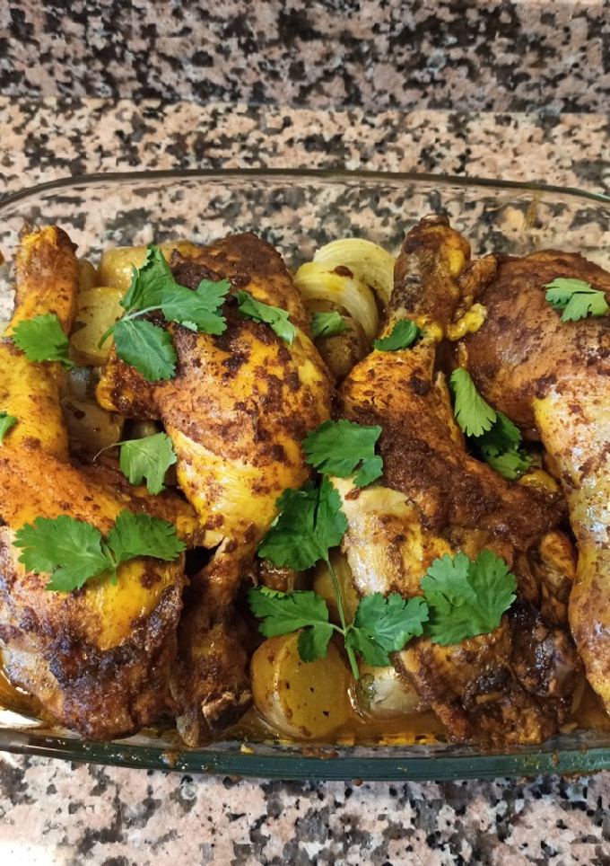 Una foto de Pollo Tikka