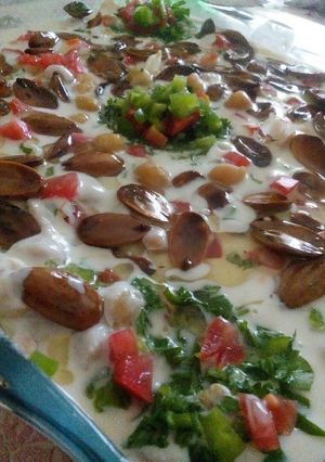 صورة لوصفة فتة عالطريقة السورية