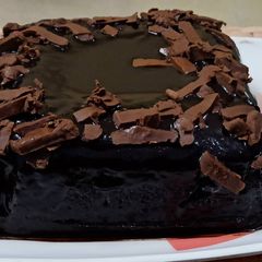 Wheat chocolate cake A picture of Wheat chocolate cake.