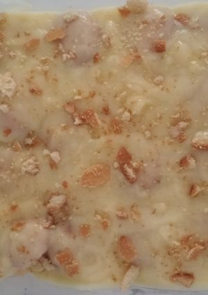 A picture of Home made banana pudding.