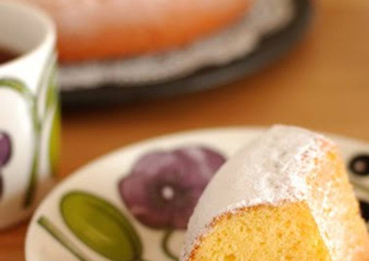 Recipe of Speedy Moist and Refreshing Yuzu Cake