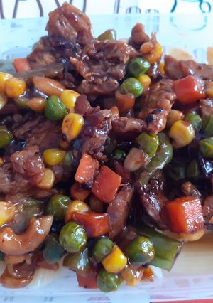 Foto resep Chicken blackpepper penne