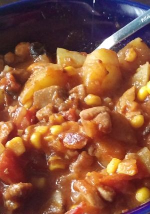 A picture of Around the Kitchen Chili.