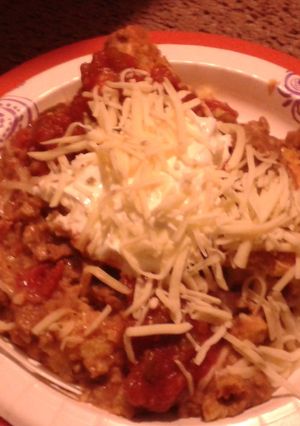 A picture of Cowboy cornbread.