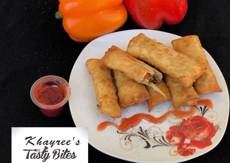 How to Make Tasty Spring rolls This is A Recipe That Has Been Tested  From Best My Grandma's Recipe !!