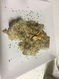 Una foto de Tofu con salsa de cacahuete