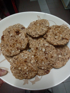 Una foto de Galletitas de avena y nueces