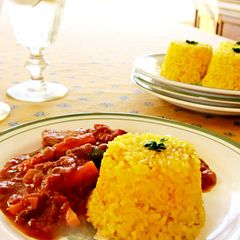 A picture of Saffron Rice for Entertaining.