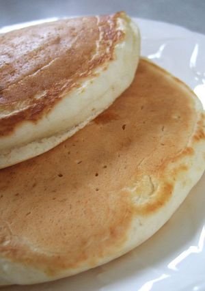 A picture of Soft Fluffy Whey Pancakes.