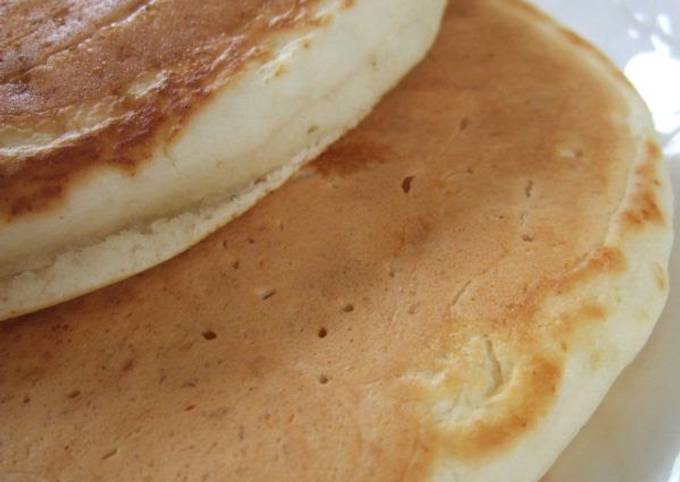 Recipe of Quick Soft Fluffy Whey Pancakes