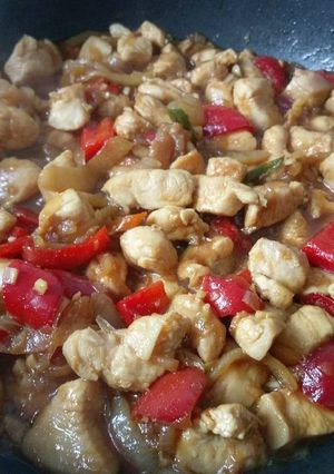 Foto resep Ayam Fillet kecap pedas manis