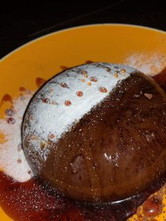 صورة لوصفة Chocolate pudding بودينغ الشوكولاته