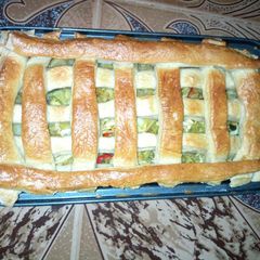 A picture of Spiral meatpie.