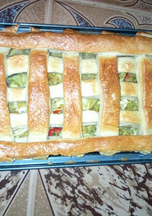 A picture of Spiral meatpie.