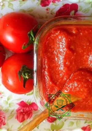 Hình của món TƯƠNG CÀ CHUA NHÀ LÀM (Homemade tomato ketchup).