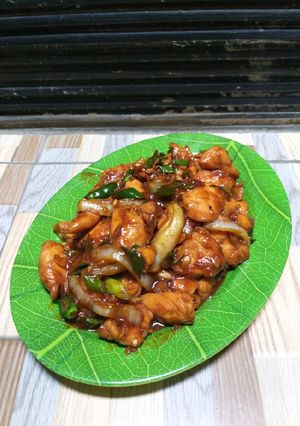 Foto resep Ayam Lada Hitam