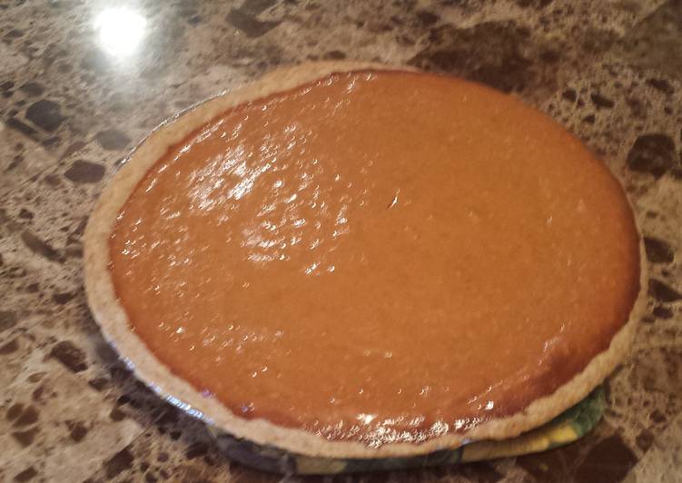 Simple Way to Make Homemade Pumpkin pie