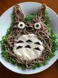 Chilled Totoro Soba Noodles with Grated Yam