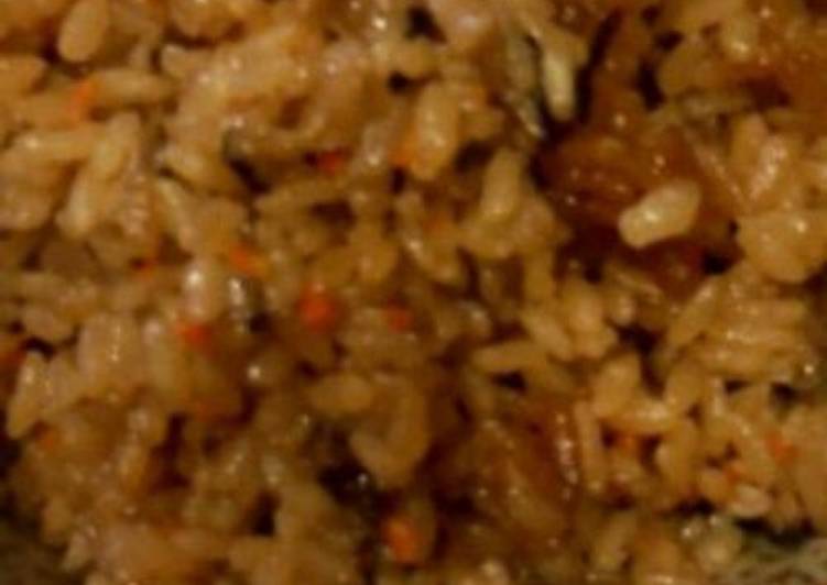 Flavored Rice Made With Chunky Stew