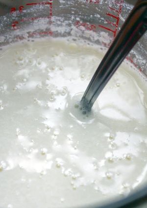 A picture of Buttermilk Substitute recipe.