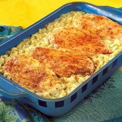 A picture of Chicken and Rice.