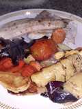 Abadejo con papines al horno