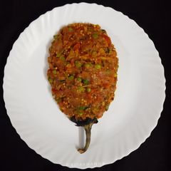 Baigan Ka Bharta/ Baigun or Bhenta ko Bharta A picture of Baigan Ka Bharta/ Baigun or Bhenta ko Bharta.