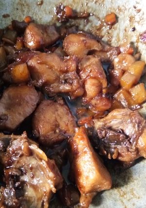 Foto resep Ayam kecap simple tanpa bumbu ulek