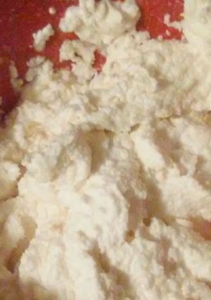 A picture of Winter snow cream.