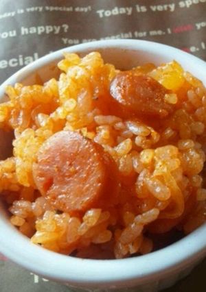 A picture of Nostalgic Café-Style Ketchup Rice.